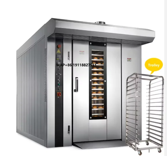 Rotary Bakery Oven - Промышленная электрическая ротационная печь на 16/32/64