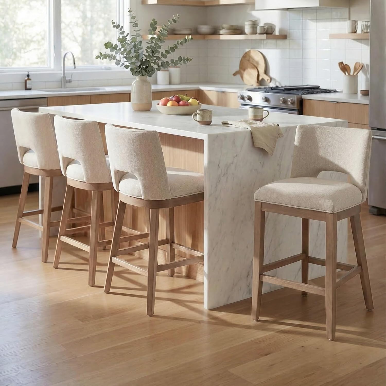Commercial Kitchen Counter - Набор из 4 барных стульев в