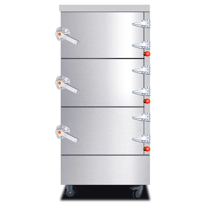 Commercial Steamer Cabinet - Промышленный электрический газовый паровой шкаф из