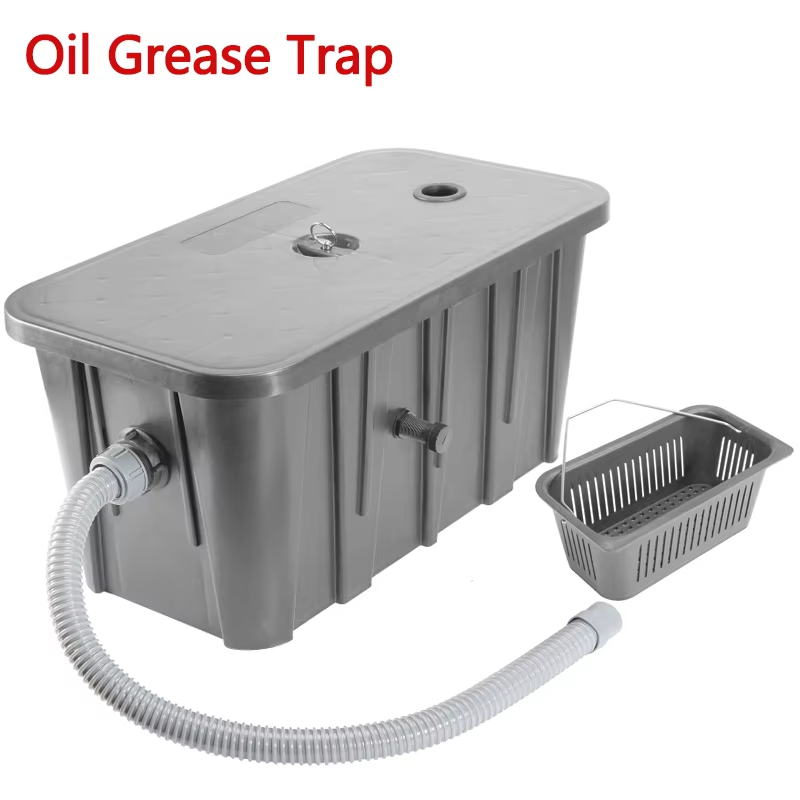 Commercial Kitchen Grease Interceptor - Коммерческий маслоотделитель для масла и воды,