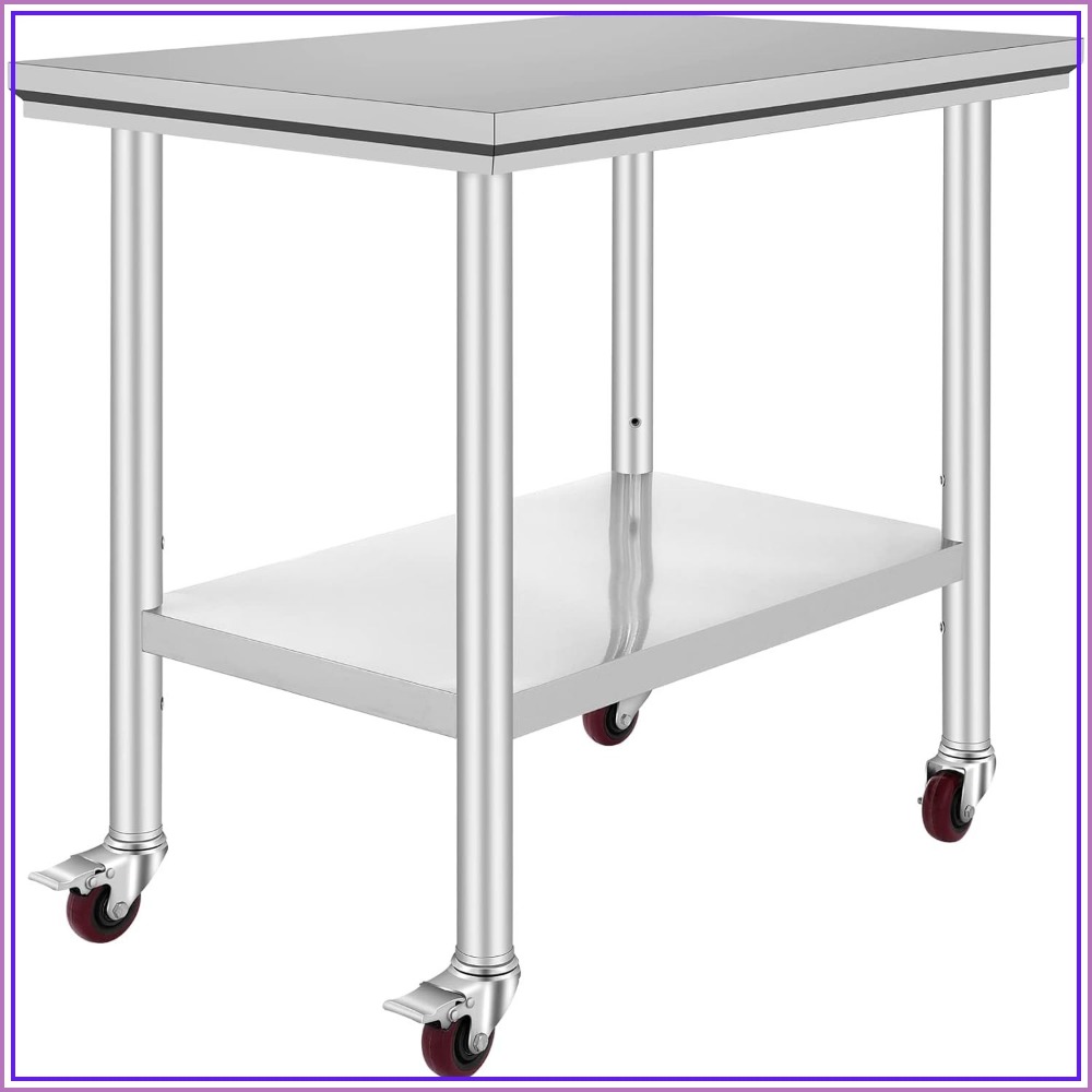 Commercial Kitchen Images - Рабочий стол из нержавеющей стали 36x24