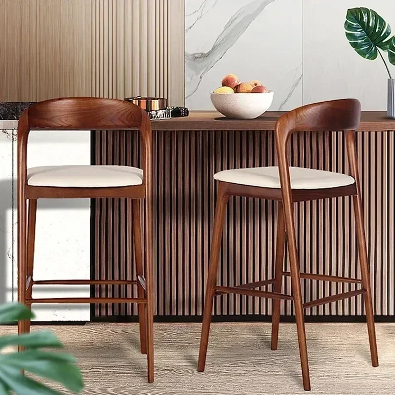 Commercial Kitchen Counter - Винтажные деревянные дизайнерские барные стулья, современный