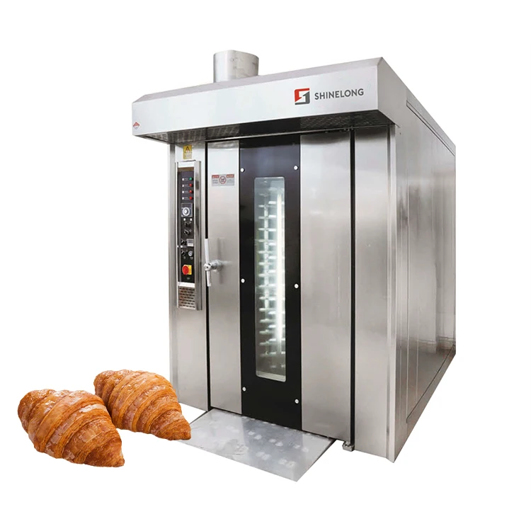 Rotary Bakery Oven - Промышленная электрическая ротационная печь Shinelong для